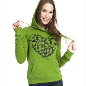 Jacket Hoodie Green
